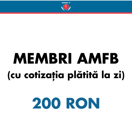 Înscriere Membri AMF București - Ilfov (cu cotizația plătită la zi) - 2026